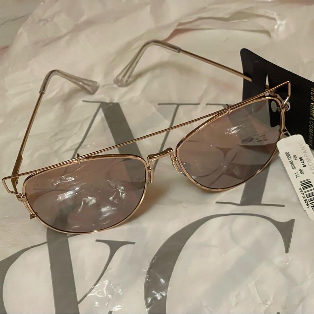 NY&Co Gold Enhanced Aviators